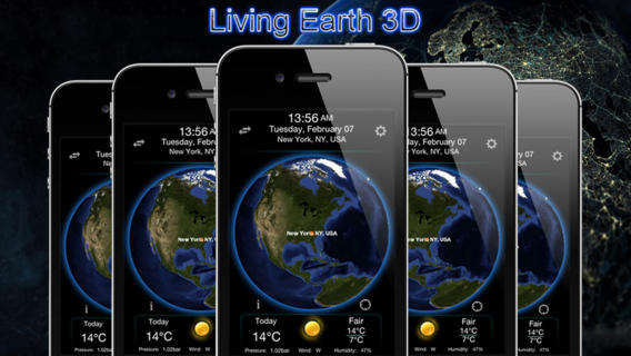 3D Earth Weather