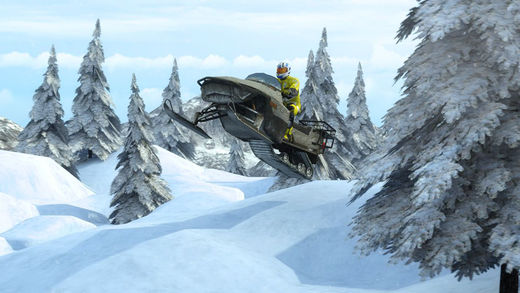 3D Snowmobile Racing PRO - Full Winter Driving & Racing Version