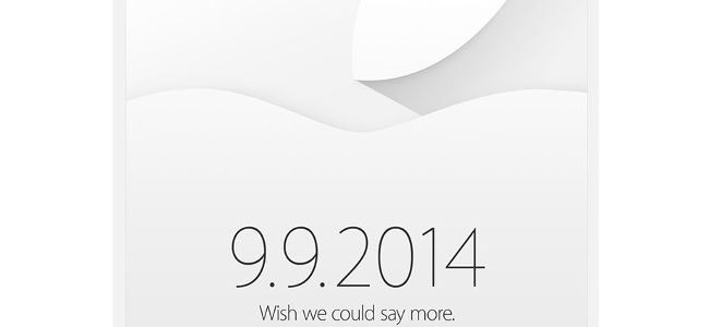 Apple発表会が9月9日に正式決定！日本では10日深夜2時から！ついにiPhoneとiWatch登場！？