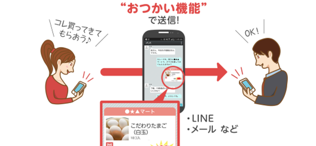 「チラシル」がアップデート、アプリで見た特売情報をメールやLINEで「ちょっと買ってきて」ができるぞ！