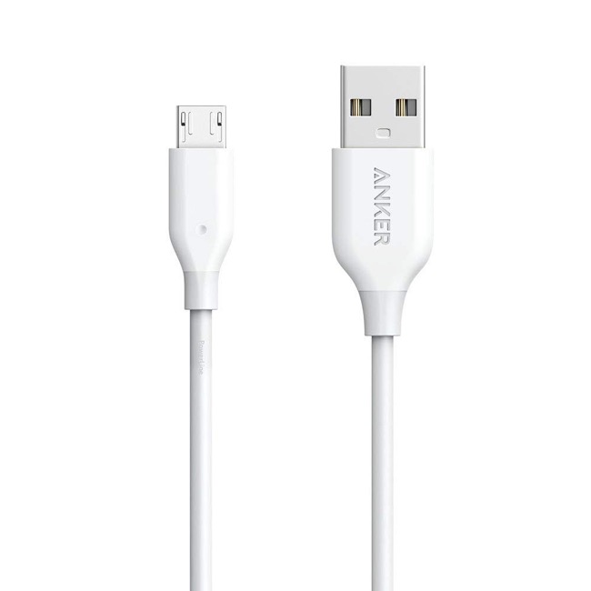 A8132021_Anker PowerLine Micro USB ケーブル (0.9m)_ホワイト
