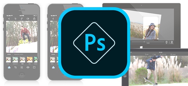 「Photoshop Express」がアップデート。FacebookやTwitter、YouTubeなどのヘッダー用画像を作成するための縦横比セットを追加