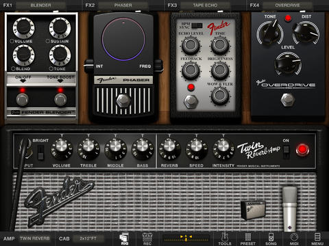 AmpliTube Fender for iPad