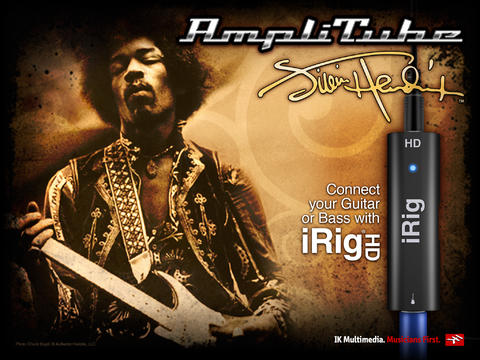 AmpliTube Jimi Hendrix for iPad