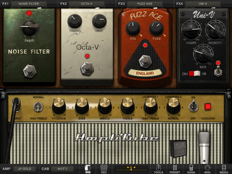 AmpliTube Jimi Hendrix for iPad