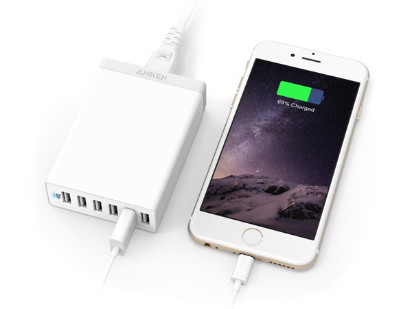 Anker 60W 6Port USB Charger (3)