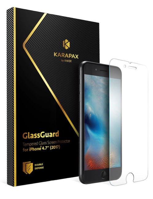 Anker KARAPAX GlassGuard iPhone 8&7 用