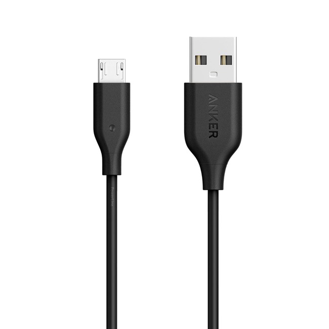 Anker PowerLine Micro USB ケーブル_0.9m_black