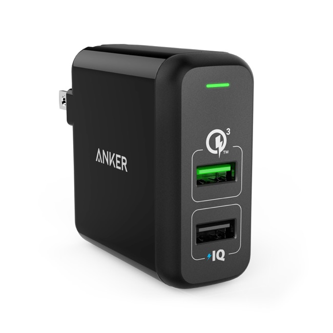Anker PowerPort 2 Quick Charge 3.0