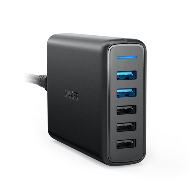 Anker PowerPort Speed 5_black