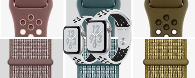 ｢Apple Watch Nike＋｣の新色バンド2タイプ各3色が発売開始！