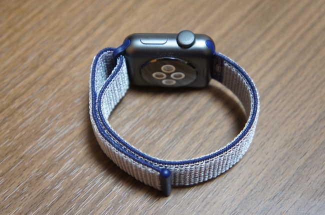 【未使用】Apple Watch 純正 ストームブルースポーツループ