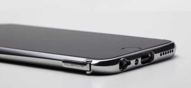 ステンレスの質感がかっこいい、DeffのiPhone 6用バンパー「CLEAVE Stainless Bumper」