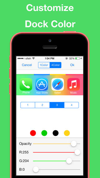 ColorBar for iOS 7