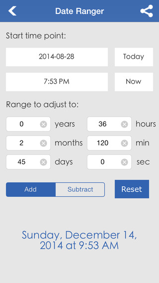 Date & Time Calculator (9 in 1)