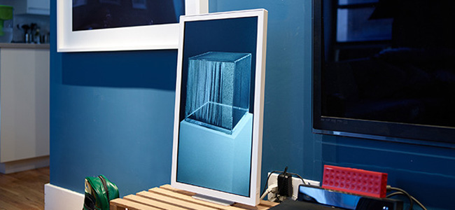 ネット上のアート作品を部屋に飾れる「Electric Object」がかっこよすぎる