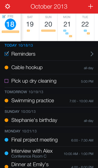 Fantastical 2 for iPhone