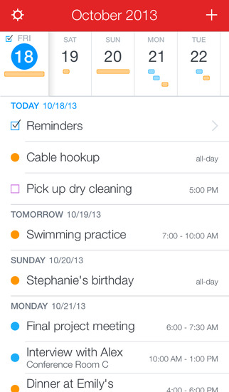 Fantastical 2 for iPhone
