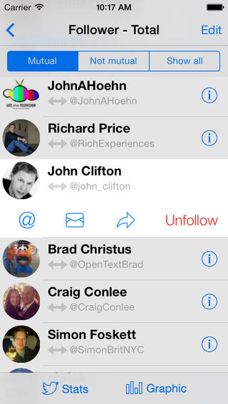 Friend Check - unfollowers, unfriends and everyone else on many networks