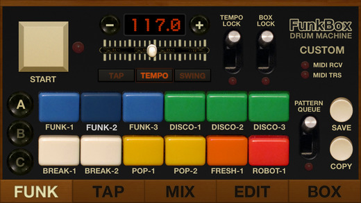FunkBox Drum Machine