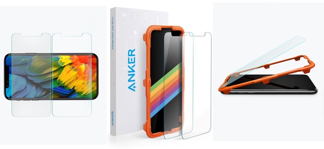 AnkerからiPhone XS／XS Max／MR向けのガラス液晶保護フィルムが発売。薄さ0.33mmで9H高度、2枚組で999円