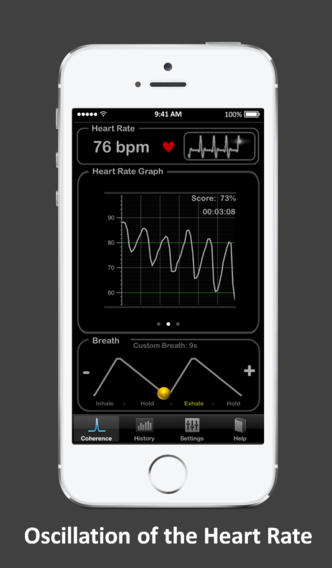 Heart Rate + | Heart Rate Monitor, Breathing Guide, Coherence, Reduce Stress, Improve Performances