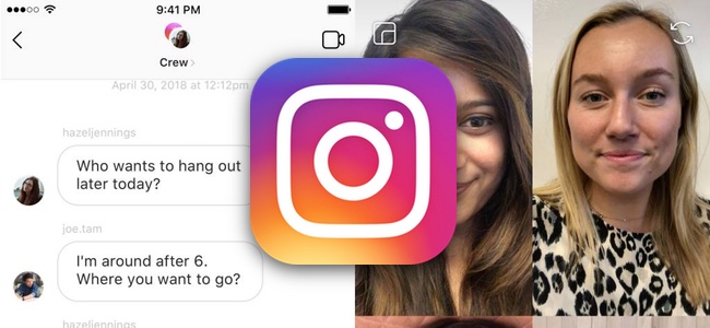 Instagramが1対1から複数人まで対応のビデオチャット機能を追加。ARによるカメラエフェクトや検索画面の変更も