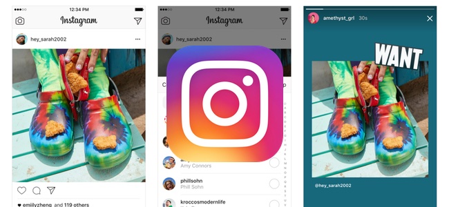 Instagramがフィードにある投稿を加工して再投稿できる機能を追加。ステッカーやコメントを付けてシェアが可能