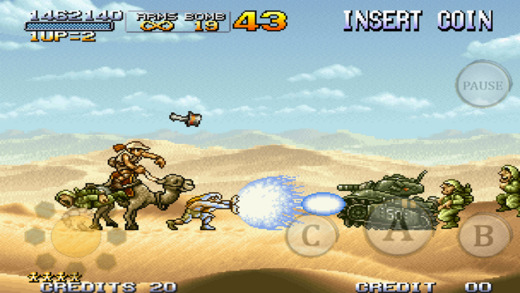 300円 100円 Snkプレイモアの大人気２dアクションゲーム Metal Slug シリーズ が全作セール中 面白いアプリ Iphone最新情報ならmeeti ミートアイ