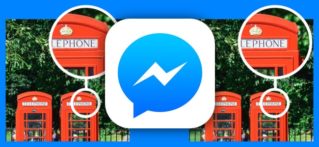 「Facebook Messenger」アプリが4K画像の送受信に対応