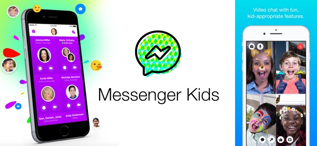 Facebookが子供向けメッセージアプリ「Messenger Kids」をリリース