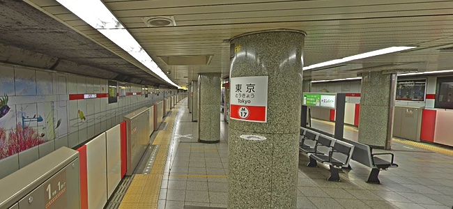 東京メトロの13駅でホームなど駅構内がGoogle ストリートビューで見られるように