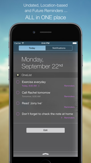 OneList - Reminders Widget for 1 List