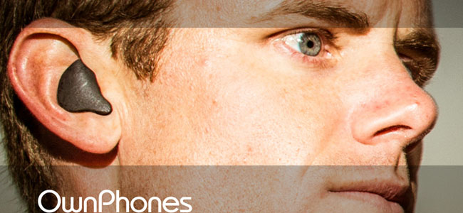 3Dプリントで自分の耳にフィットする形にカスタムメイドしてくれるBluetoothイヤホン「OwnPhones」