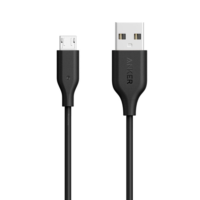 PowerLine Micro USB ケーブル_0.9m_black