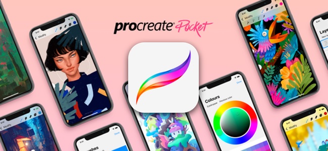 定番イラストアプリのiPhone版「Procreate Pocket」が大幅アップデート。UIの刷新をはじめiPad版のブラシを全て利用可能、新しいフィルタや遠近法ガイド作成機能などが追加
