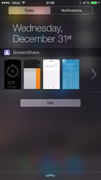 ScreenShare - シェアスクリーンショットウィジェット