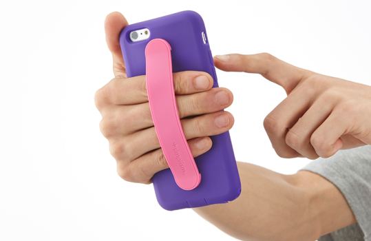 Silicone Case with Card Pocket & Grip Band (4)