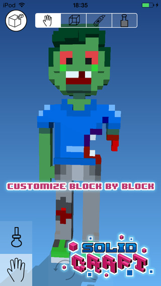 Solid Craft - 3Dピクセル作品の作成＆プリント