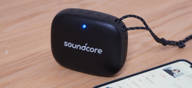 Ankerからコンパクトで軽量、防水防塵にも対応した持ち運び安いスピーカー「Soundcore Icon Mini」を発売開始！