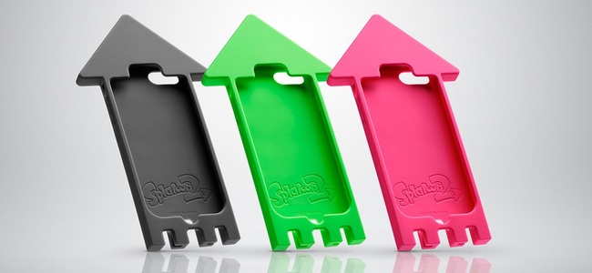 Splatoon2のゲーム内に登場するイカ型スマホを模したiPhoneケースが商品化。MyNintendoのゴールドポイント使用で30%割引も実施