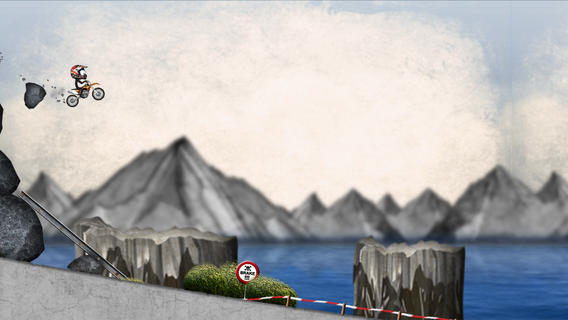 Stickman Downhill - Motocross