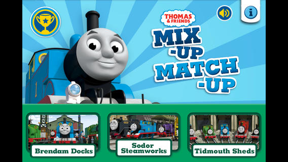 Thomas & Friends: Mix-Up Match-Up