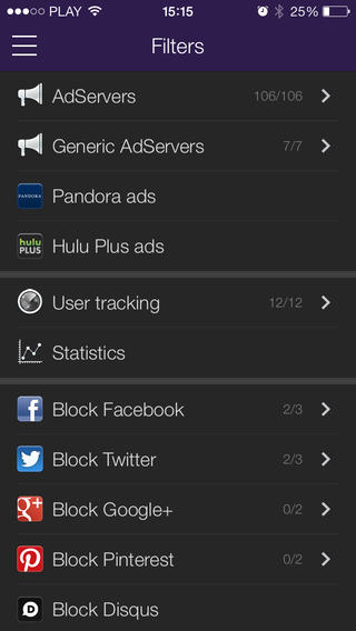 Weblock – AdBlock for iOS