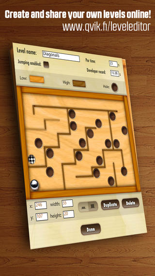 Wooden Labyrinth 3D