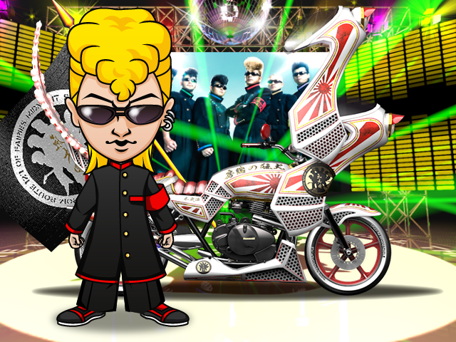 200万人が遊ぶ「単車の虎」と氣志團がコラボ!超レアな綾小路翔アバターがもらえる!