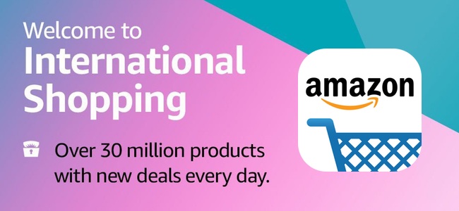 Amazon公式アプリで米国Amazonから日本円で買い物ができる「インターナショナルショッピング」機能がスタート