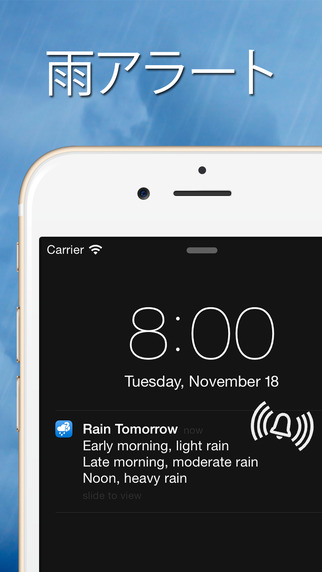 雨予報 (Will it Rain? Pro) - 雨の概況と予報および通知