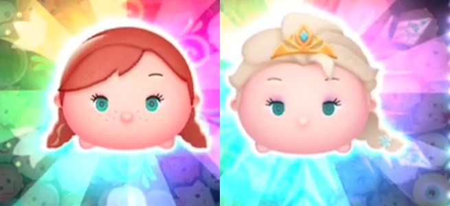 「ディズニー ツムツム」にアナ雪の「アナ」と「エルサ」が登場！