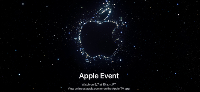 ほぼ確実に新iPhoneが発表される恒例のApple秋のスペシャルイベントが9月7日10時（日本時間9月8日2時）より開催されることが正式に発表